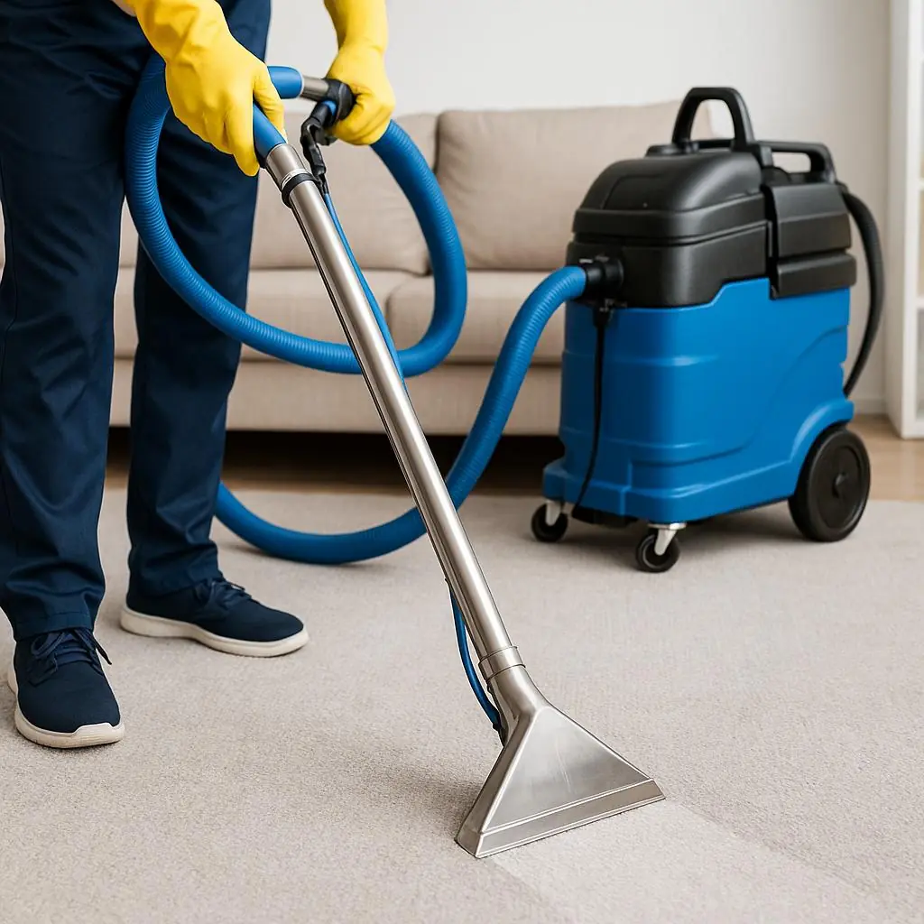 Carpet steam cleaning